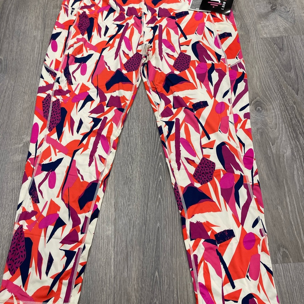 New J Dow Fitness Artwork Leggings Target 3X G13